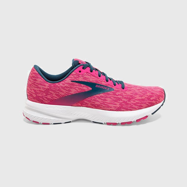 Brooks Women's Launch 7 Road Running Shoes Singapore - Red (63257-UBCM)